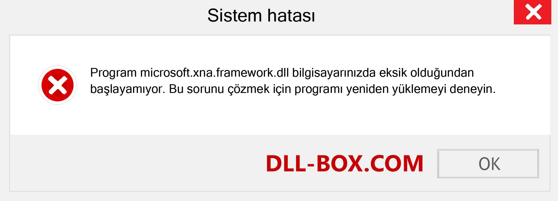 microsoft.xna.framework.dll dosyası eksik mi? Windows 7, 8, 10 için İndirin - Windows'ta microsoft.xna.framework dll Eksik Hatasını Düzeltin, fotoğraflar, resimler